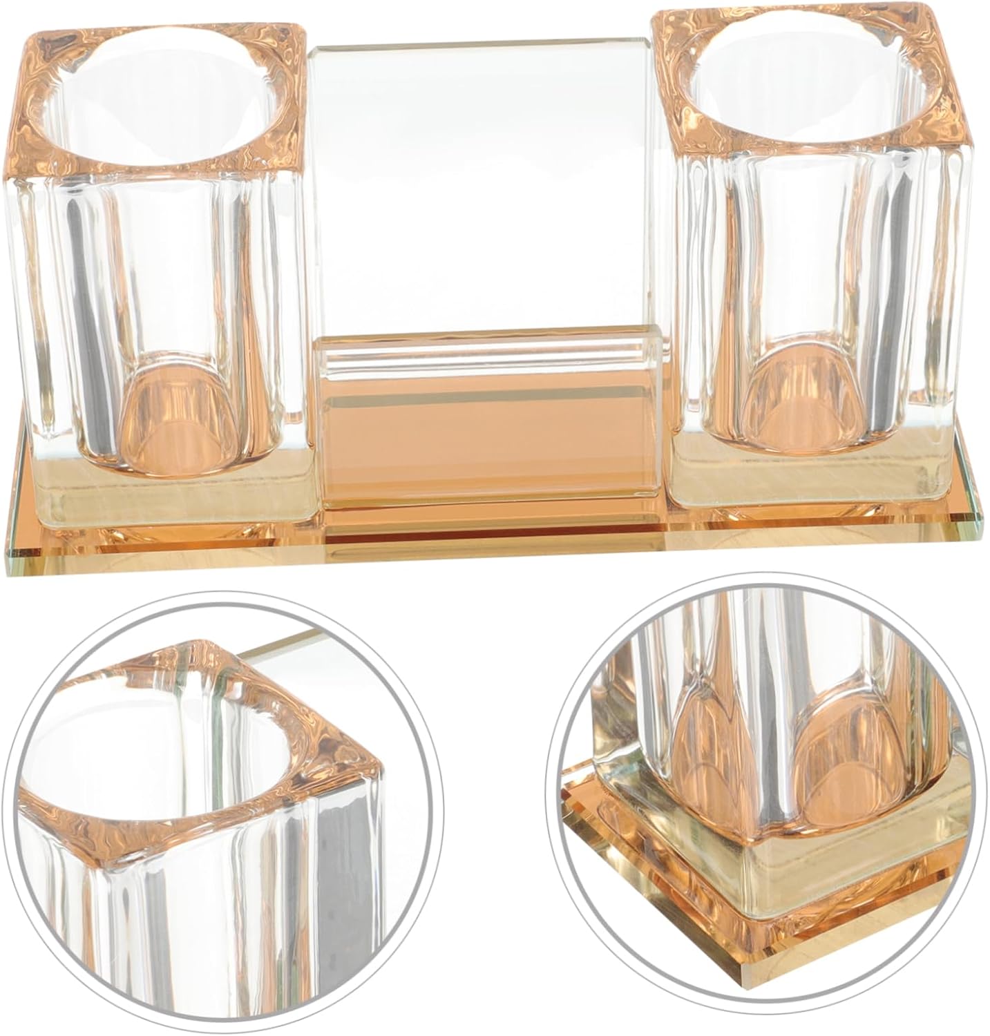 Yardwe Acrylic Microphone Stand Desktop Mic Holder for Microphones Elegant Color Sturdy Base for and Karaoke Use for Home and Setup