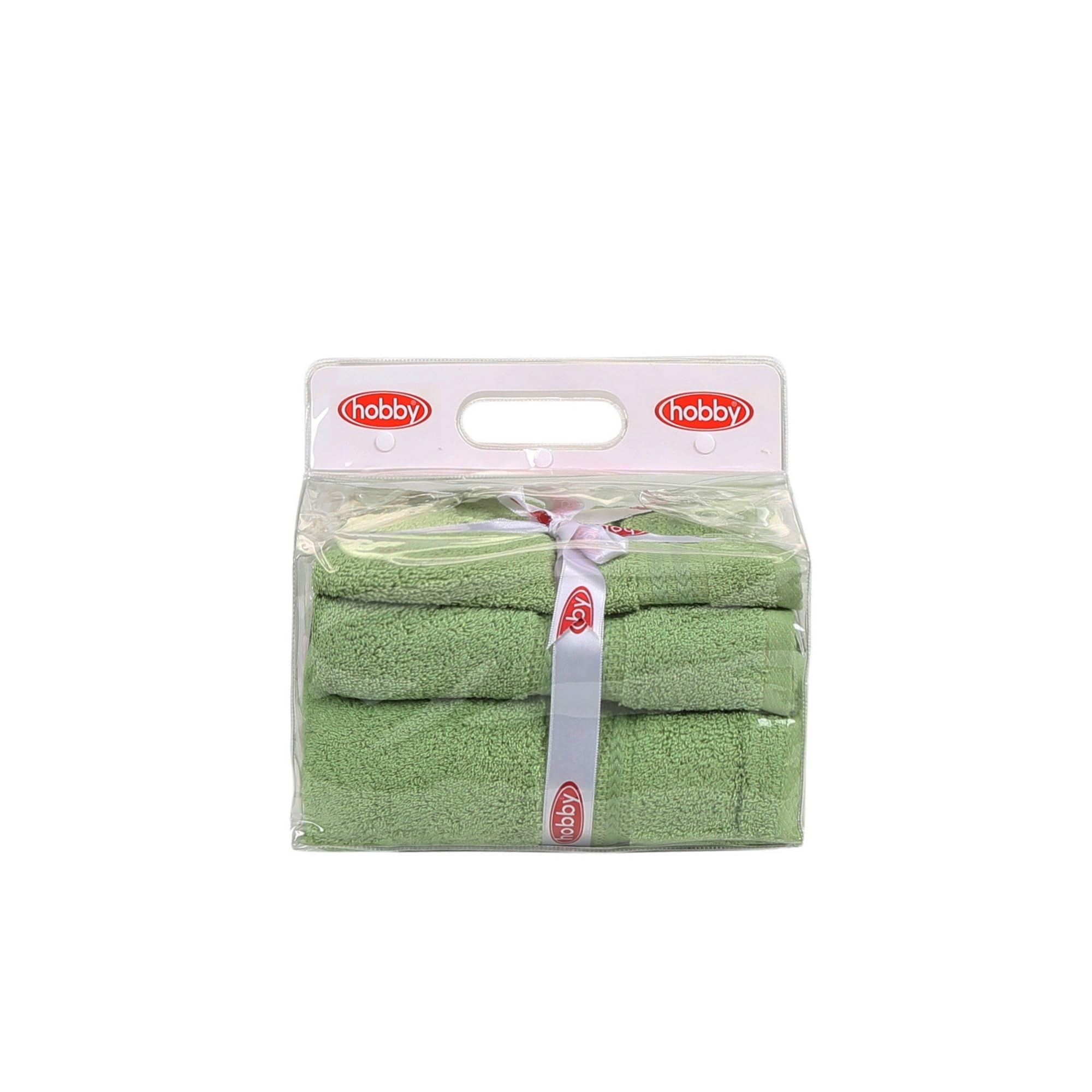 Set asciugamani (3 pezzi) verde