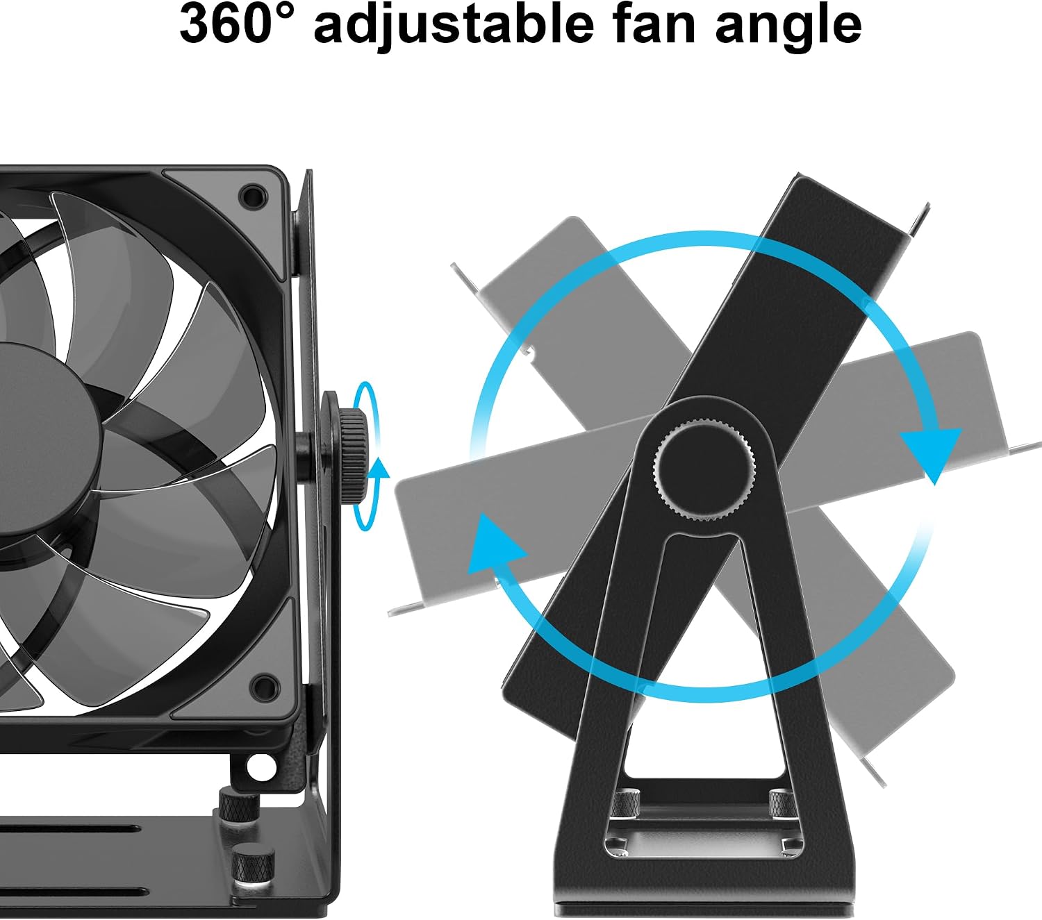 Adjustable PC Fan Stand for 120mm and 140mm Fans