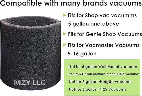 Miniatura 4 de Filtro de repuesto para filtros de aspiradora de tienda 90304 90585, 90107, 90350, 90333, filtro de aspiradora en seco y húmedo, se adapta a la