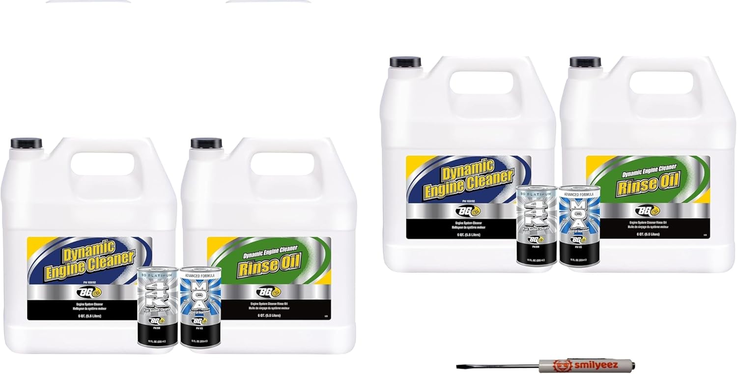 Smilyeez Listing for BG Dynamic Engine Restoration Service Kit with Dual-Action Cleaning System PN 103192, PE04-N1GA, 115, and 208 with a Pocket Screwdriver