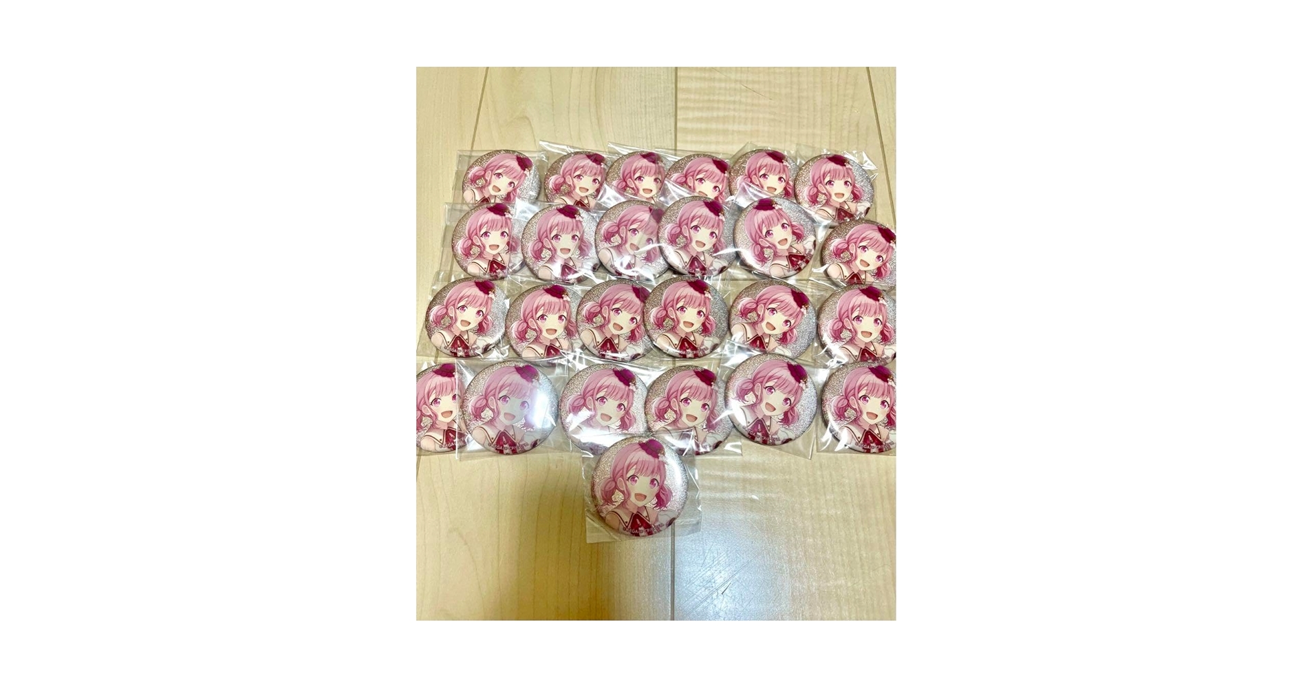 Amazon | 鳳えむ バレンタイン 缶バッジ 16a 25個 | バッジ