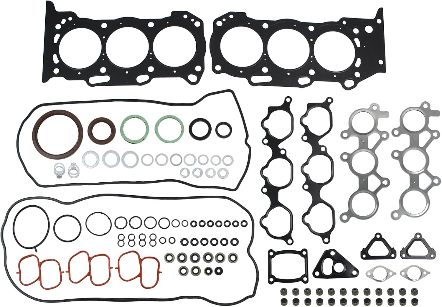 Head Gasket Kit for Lexus ES350 2007-18, RX350 07-15, RX450h 10-15, Toyota Avalon 3.5 05-18, Camry 3.5 07-17, Highlander 3.5 08-16, RAV4 3.5 06-12, Sienna 3.5 07-16, Venza 3.5 09-16