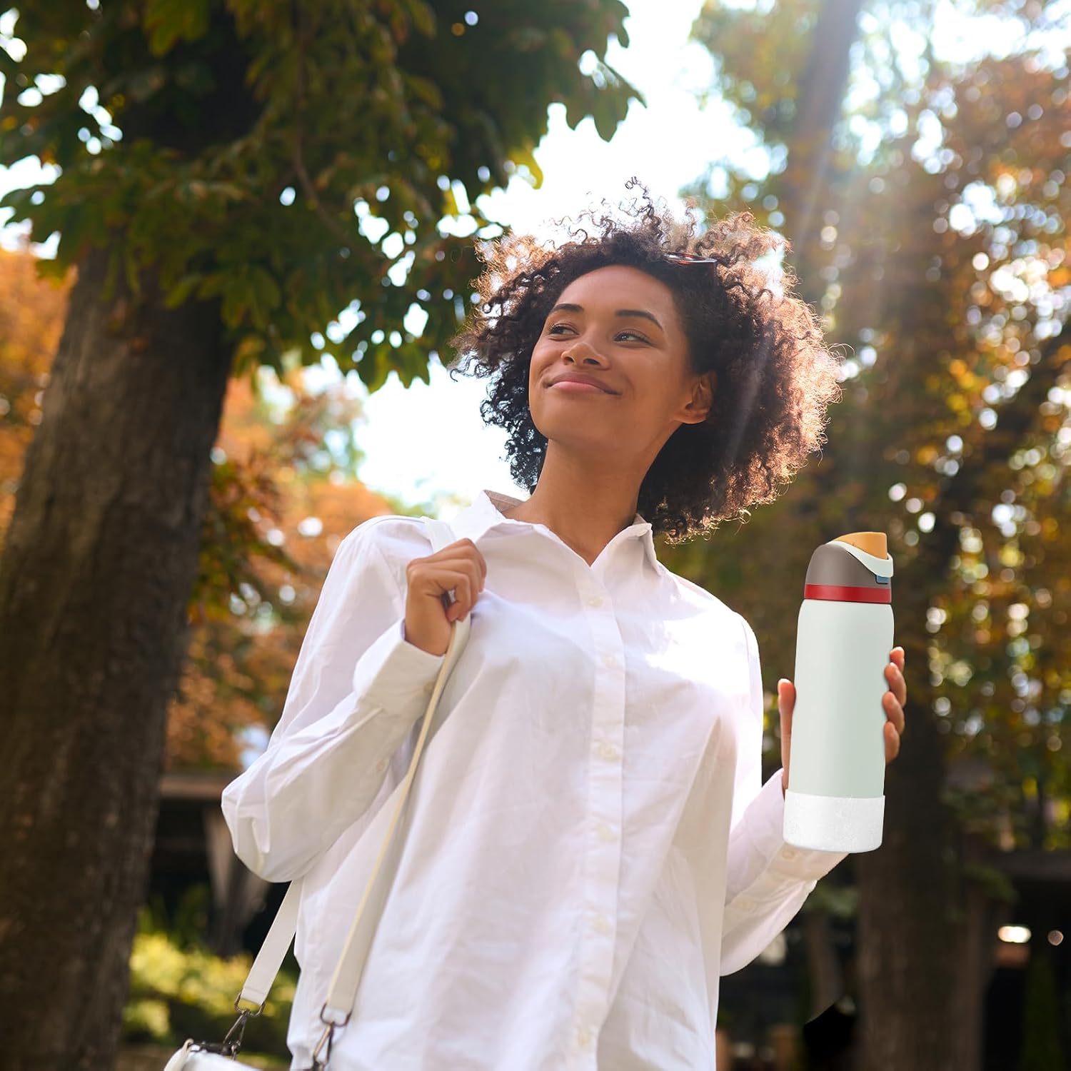 2 PCS Glitter Silicone Boot for Owala Water Bottle, Anti-Slip Protective Sleeve for FreeSip/Twist/Flip Stainless Steel Water Bottles Accessories - Image 6