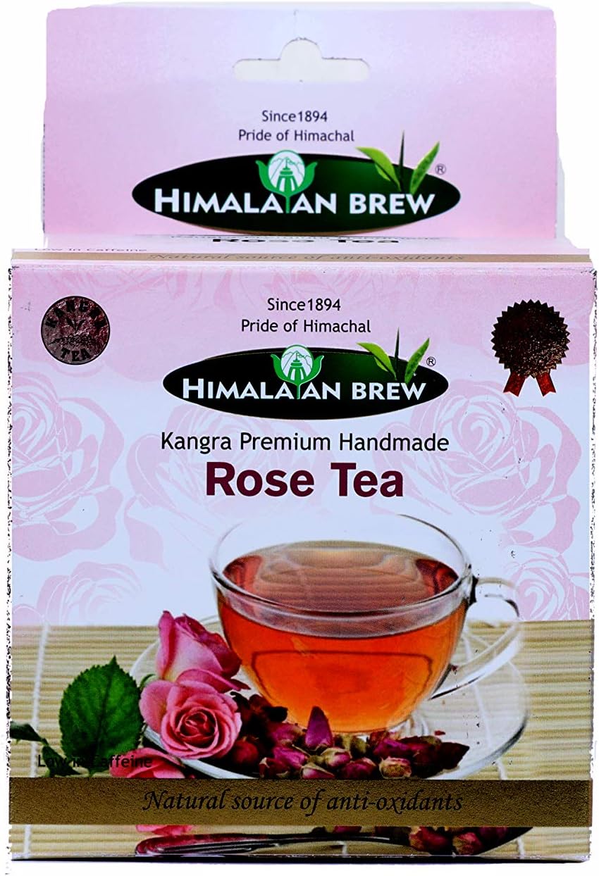 Himalayan Brew Kangra Handmade Wild Rose Tea (150gm)