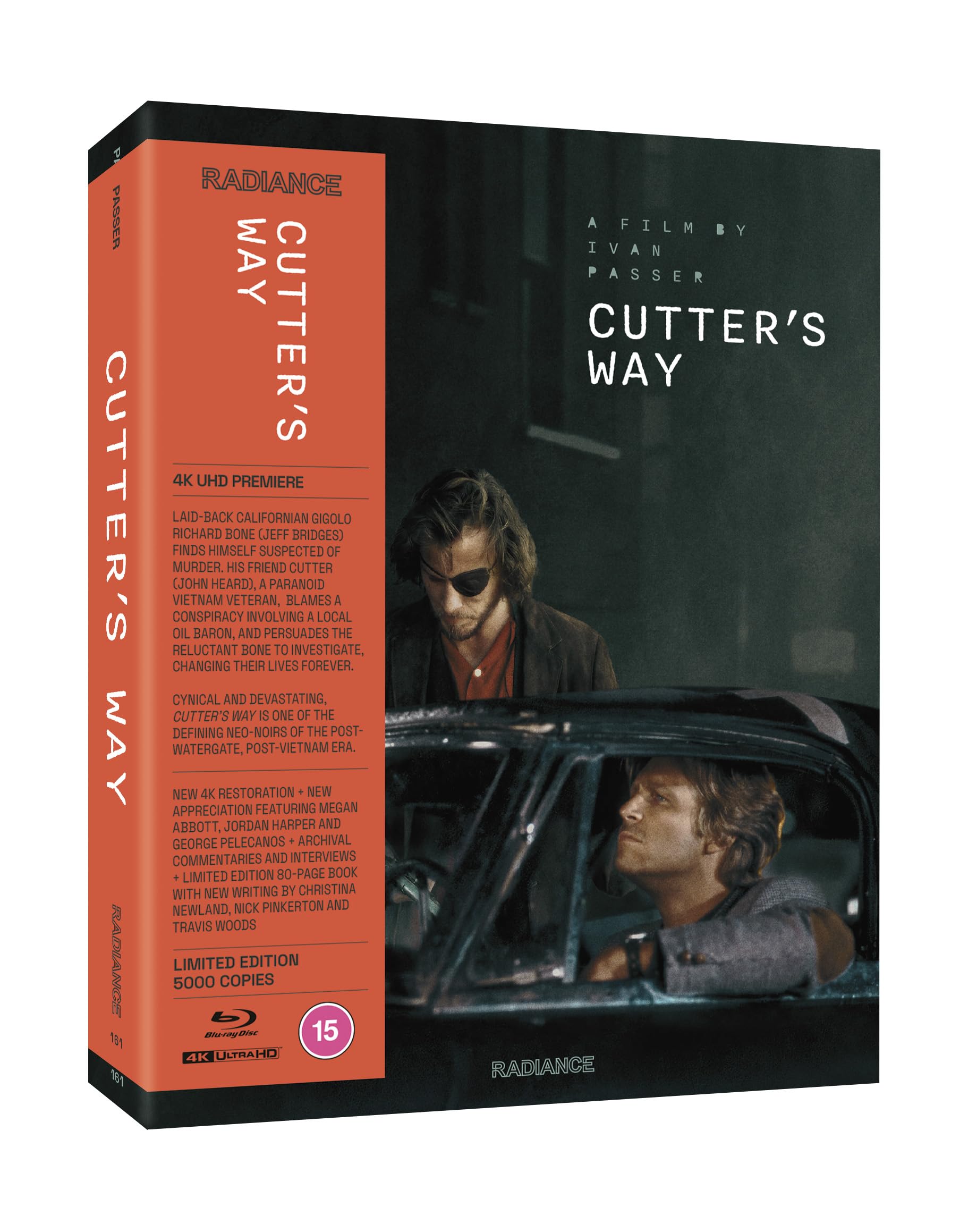 Cutter's Way (Limited Edition) 4K UHD + Blu-Ray [Region B]