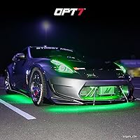 Vista 9 de Kit de iluminación OPT7, modelo Aura, para rejilla de auto