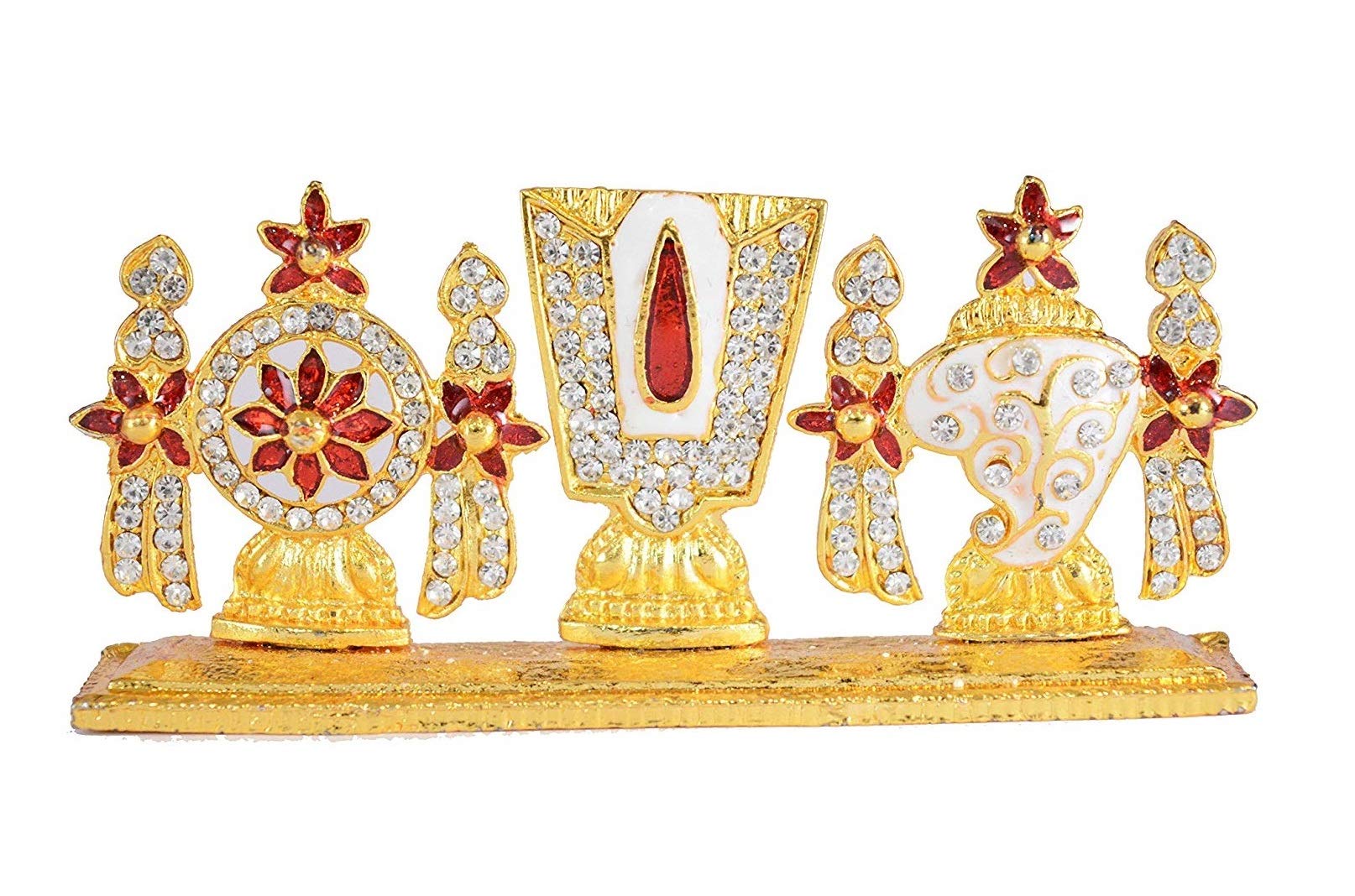 Buy GCT Tirupati Balaji Idol Lord Venkateswara Idol (G121) Color Metal