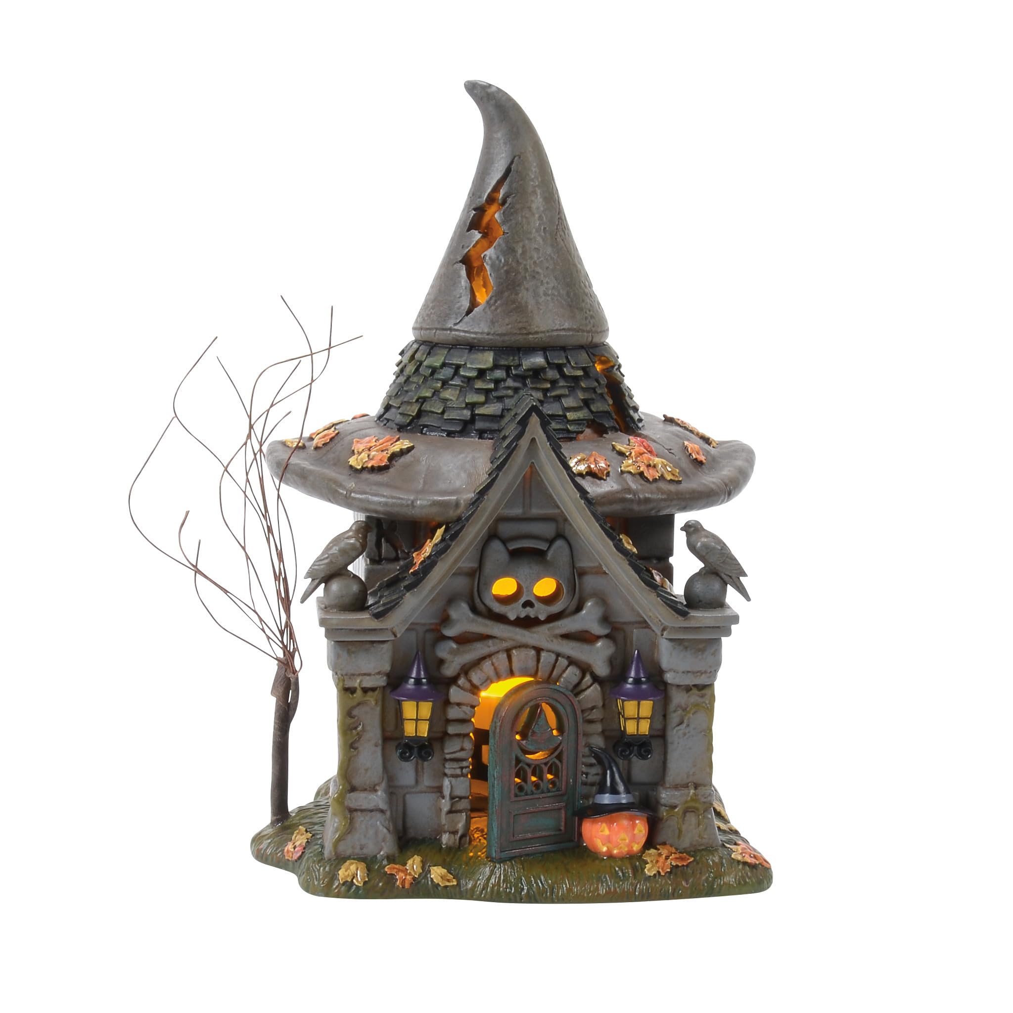 Amazon.com: Department 56 Snow Village Halloween the Crypt of the