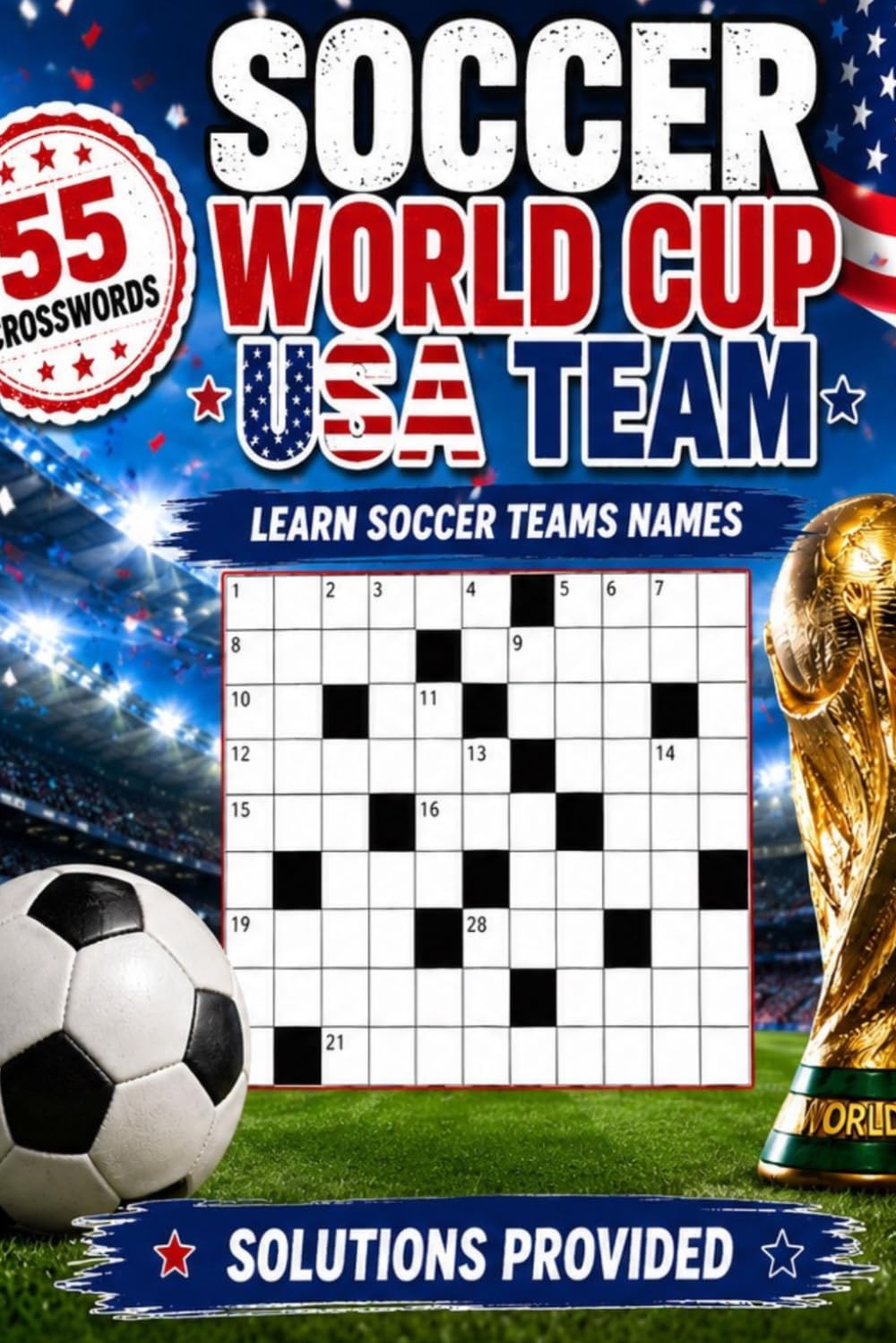 Soccer Crosswords: Learn Names of World Cup USA Team