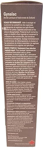 Miniatura 7 de Gynalac Un enfoque no antibiótico para aliviar los olores vaginales desagradables y mantener el equilibrio del pH vaginal aplicador reutilizable-10