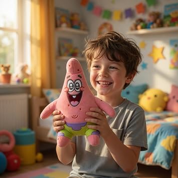 PLAY BY PLAY SpongeBob Schwammkopf Plüschtier 22 cm - SpongeBob Variants - Patrick & Gary - Plush Toy - Ref 760025631 (Patrick)