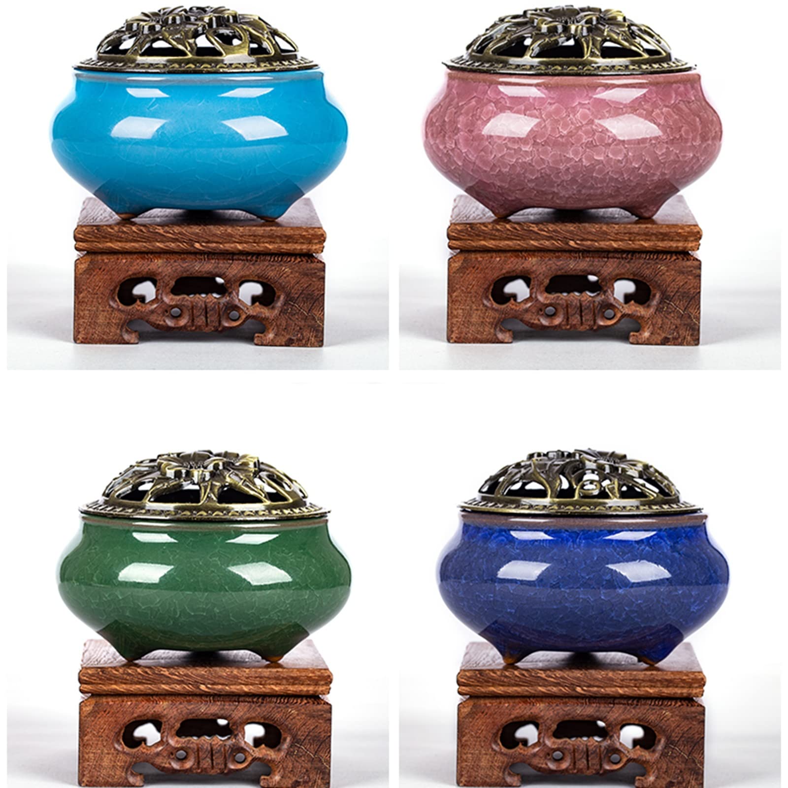 Wierookhouder | Zinklegering Wierookkegel Brander
