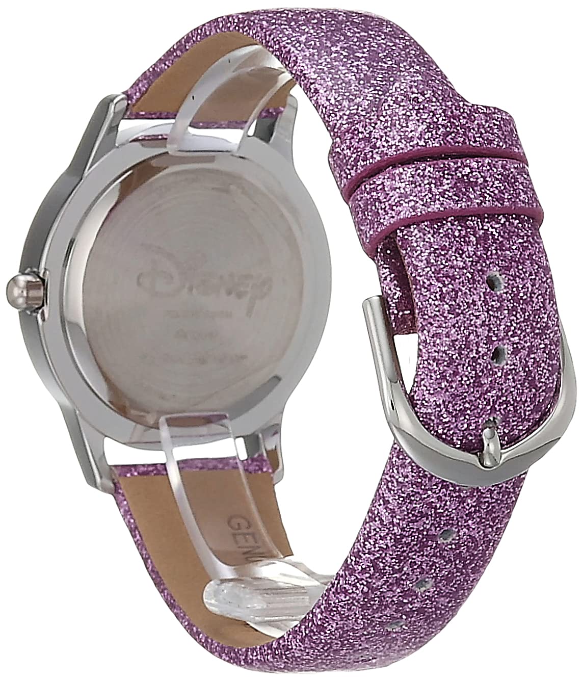 Disney Reloj analógico de Cuarzo japonés Unisex para niños con Correa de Piel WDS001018
