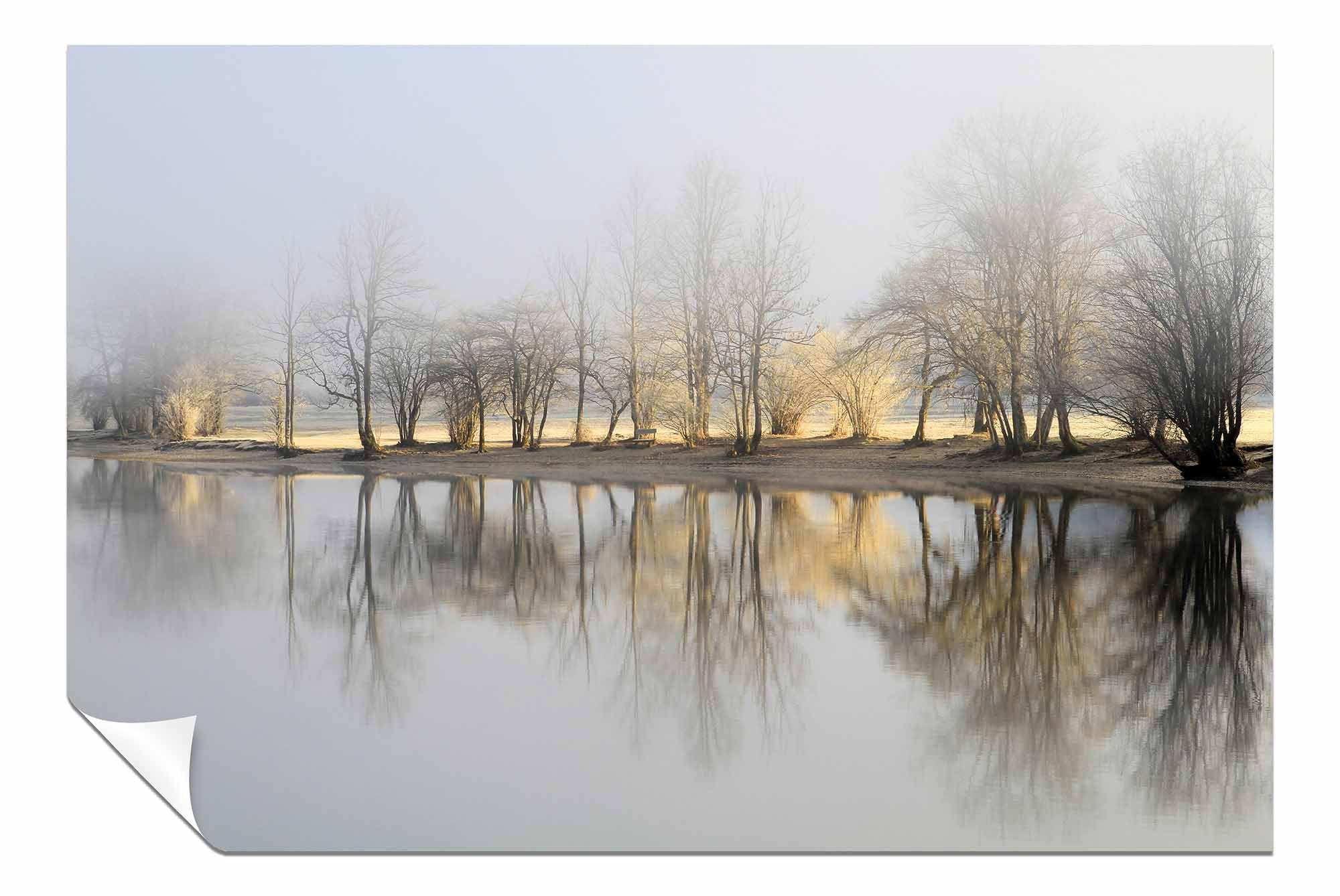 Panther Print January Morning Unframed Poster, Pictures for Home Walls, Bedroom, Living Room & Bathroom Decor 91x61cm (36x24in)