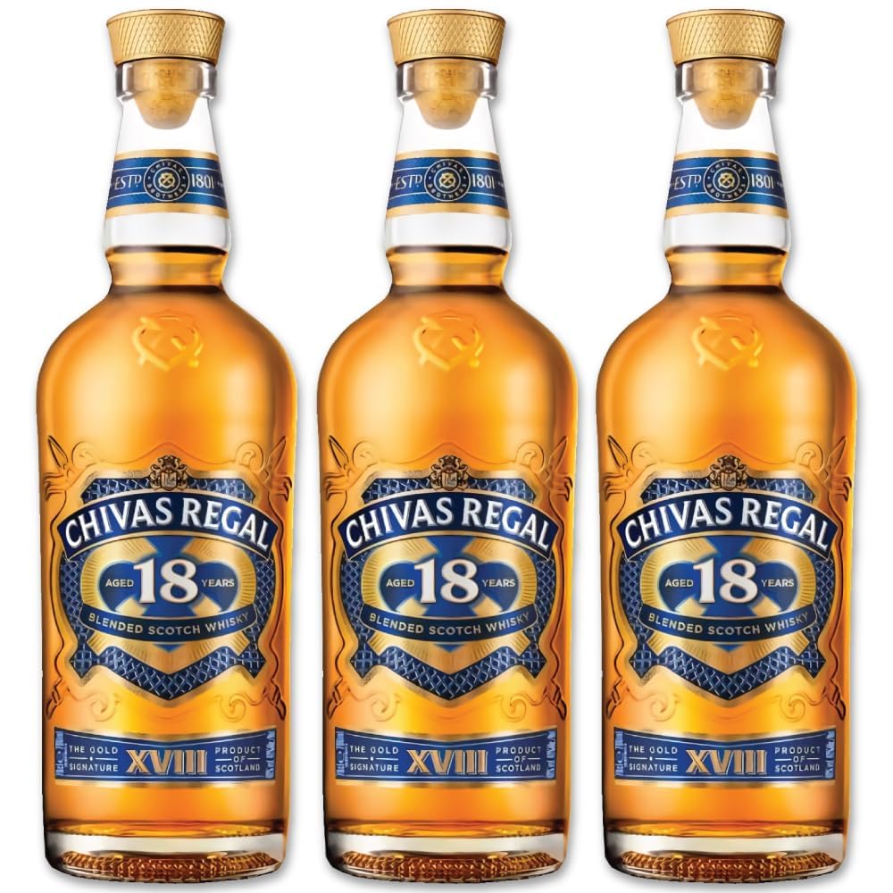 [新品~未開封]のボトル3本セットChivas Regal 18年 セット Amazon.co.jp: 正規品 シーバスリーガル 18年 700ml 3本 セット ブレン