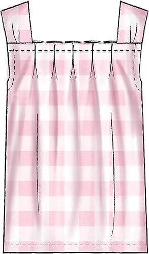 Miniatura 7 de McCall's Patterns McCall's Learn - Camisetas sin mangas, faldas, pantalones cortos y pantalones, para mujer 8-22 y tallas de niña 3-8, patrón de