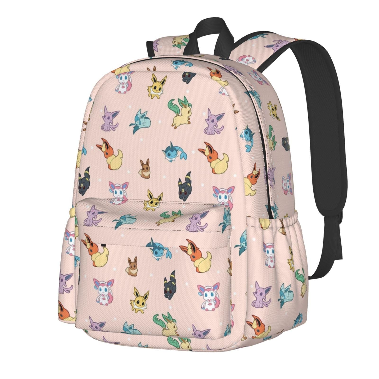 Easydate Anime Backpack 16in Cartoon Laptop Bag Lightweight Large Capacity Travel Hiking Portable Camping Work Outdoor