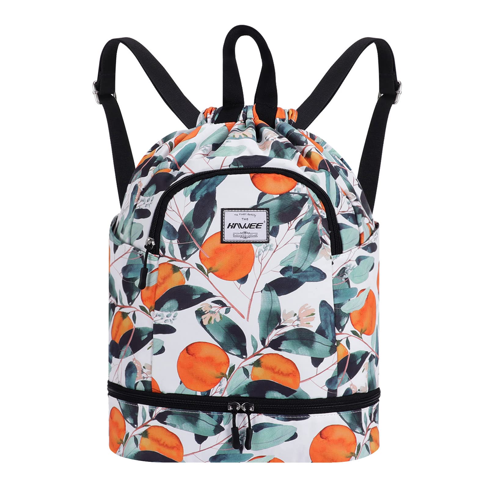 Impermeable Casual Mochila con Cordón Grande Deporte Bolso de Gimnasia Mochila de Cuerda Unisex para Mujer Hombre Vida Cotidiana Aire Libre Yoga Escuela Nadar Playa — view 49