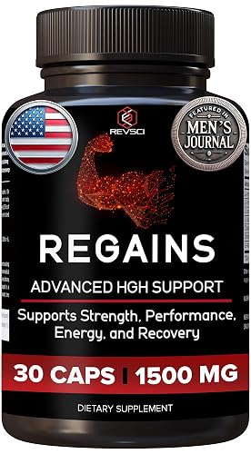 HGH Supplements for Men & Women - REGAINS Starter Pack,