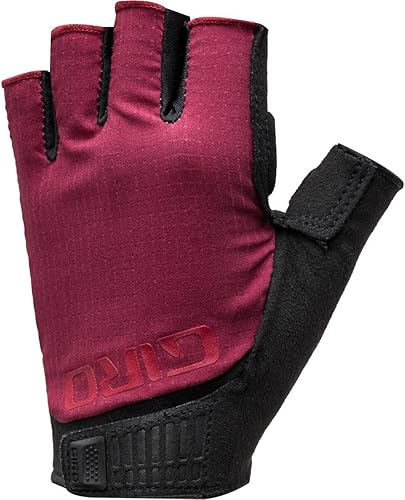Giro Tessa II Gel - Guantes de ciclismo de carretera para mujer, color cereza oscuraframbuesa (2024), talla M