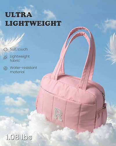 Miniatura 3 de Gifts for Teenagers-Duffle Bag for Travel, Gifts for 10 Year Old Girl，Initial Overnight Bag with Wet Pocket，Lightweight Travel Bags Personalized