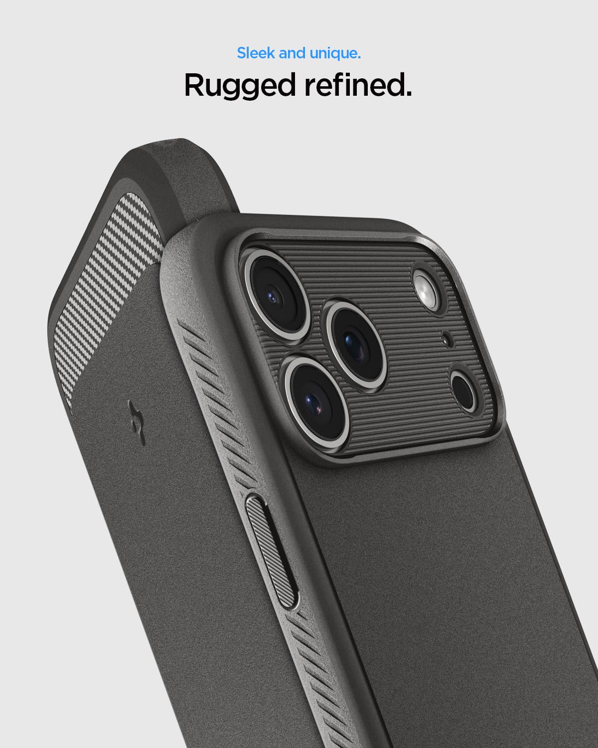 Spigen Rugged Armor MagFit designed for iPhone 17 Pro MAX case