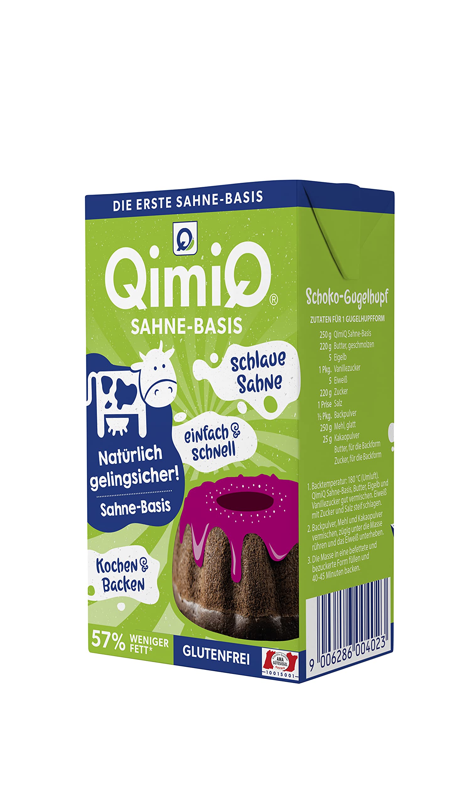 QimiQ Sahne Basis (12 x 250g)