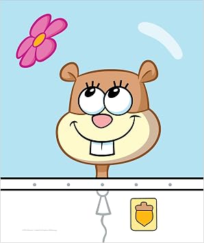 SPONGEBOB SQUAREPANTS Soft Cozy Fleece Throw Blanket, 50 x 60 inches Sandy
