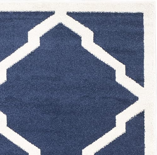 Vista 222 de Safavieh Amherst Collection amt421b Gris Claro y Beige Interior/exterior Area Rug, Polipropileno