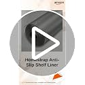 Image of Homestrap Washable Anti-Slip Shelf Liner (45cm X 5m)| Multipurpose Kitchen Drawer Mat for Fridge, Table, Cupboards, and Shelves | Waterproof and Easy to Clean in Grey