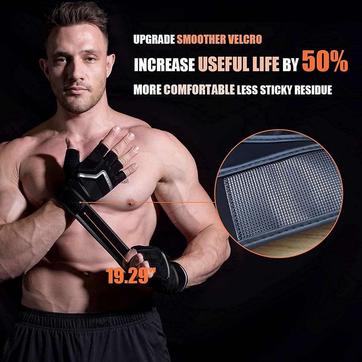 Jaffick Weightlifting Workout Gloves with Wrist Wraps Support for Men Women – Gym Gloves with [Full Palm Protection] [Excellent Grip] for Bodybuilding & Fitness Training Exercises, Hanging, Pull ups