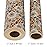 Aimyoo Watercolor Floral Kraft Wrapping Paper Roll, All Occasion Vintage Flower Gift Wrap for Wedding Birthday Bridal Shower, 17 inch x 60 ft