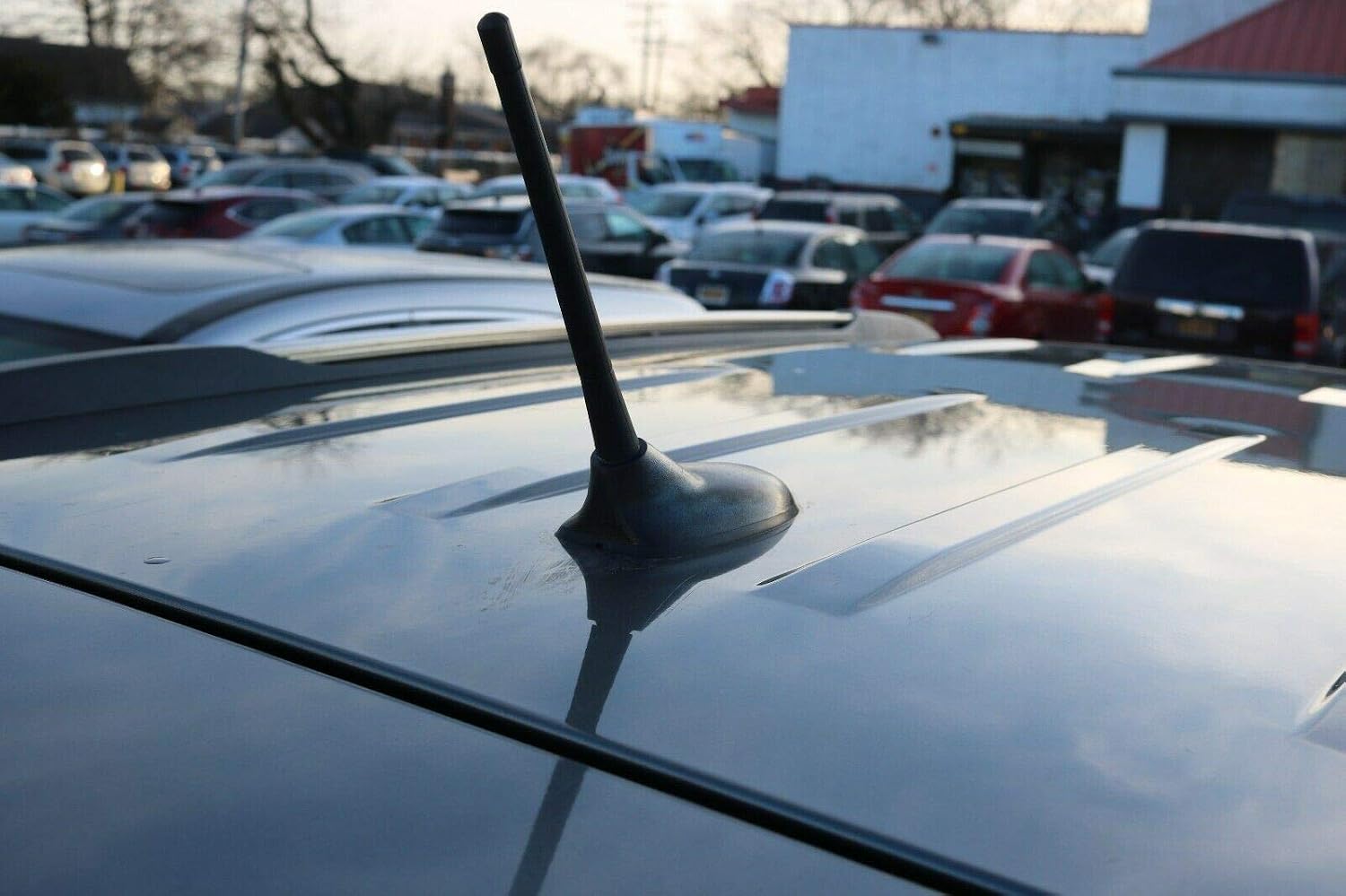 7" inch Short Rubber Black Stubby Rod Antenna Mast Radio AM/FM for Dodge Durango 2011-2013