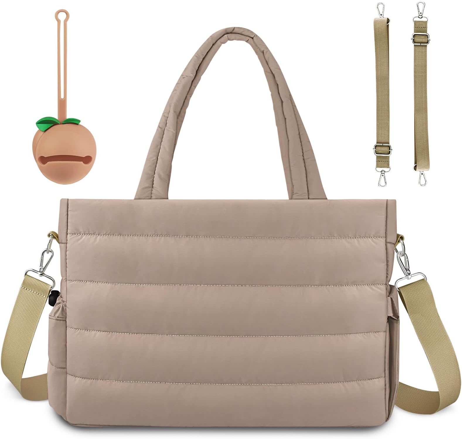 Unisex Adult Diaper Bag With Pacifier Case-1 Diaper Tote Bag Cosody Mommy Bag (pack of 1)