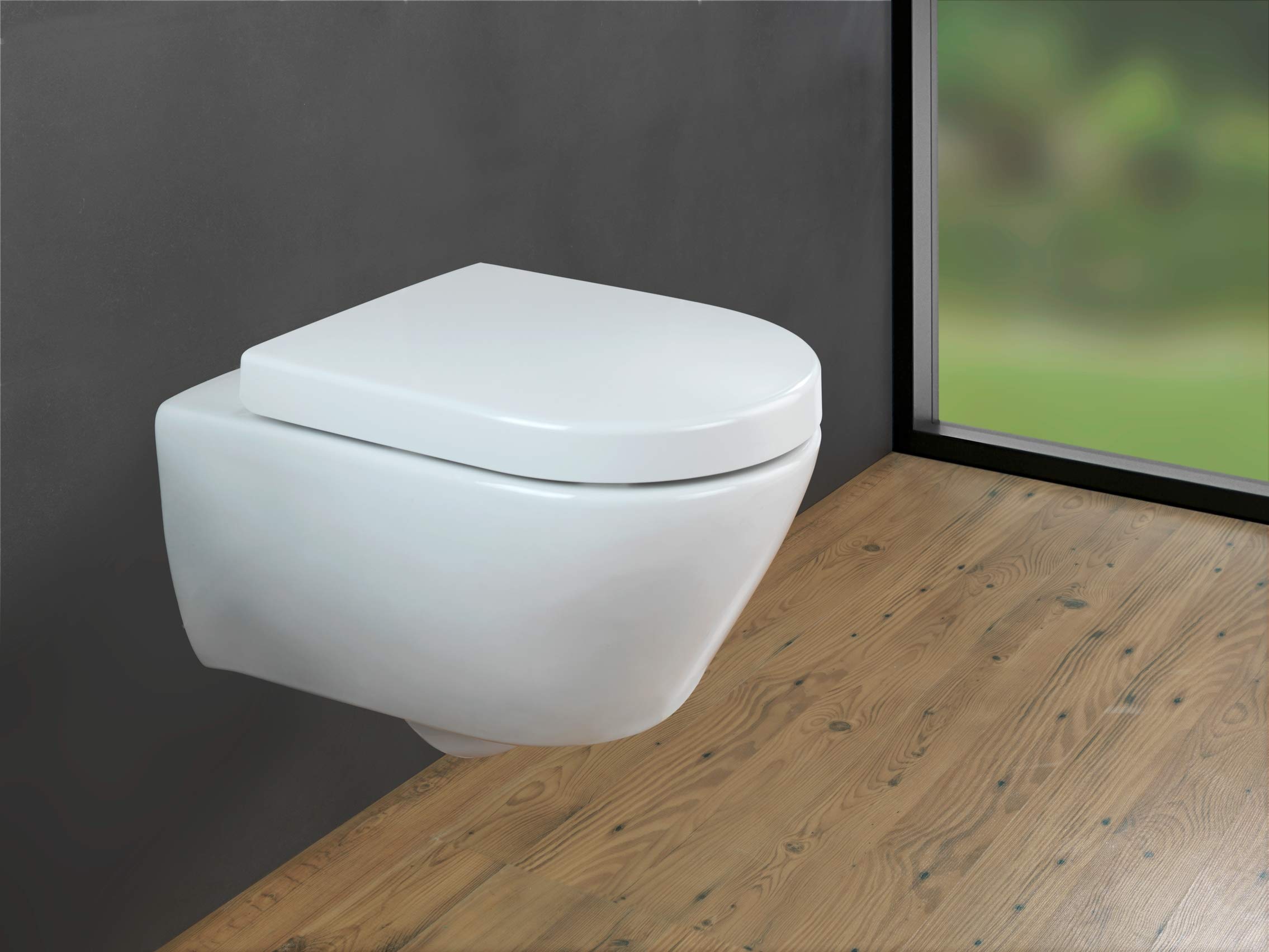 SCHÜTTE Duroplast toiletbril met softclosemechanisme - geschikt voor SCHÜTTE Duroplast toiletbril met softclosemechanisme - geschikt voor