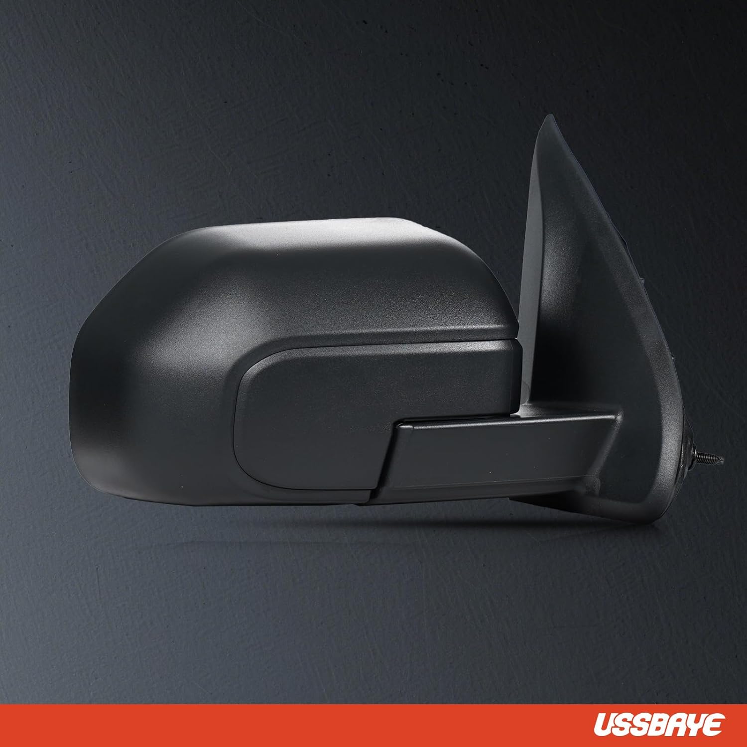 Side Mirror Assembly Compatible with 2022-2024 Ford Maverick XL Right Passenger Side View Mirror Manual Folding Textured Black Cover- FO1321738 NZ6Z17682M (0 Pins)