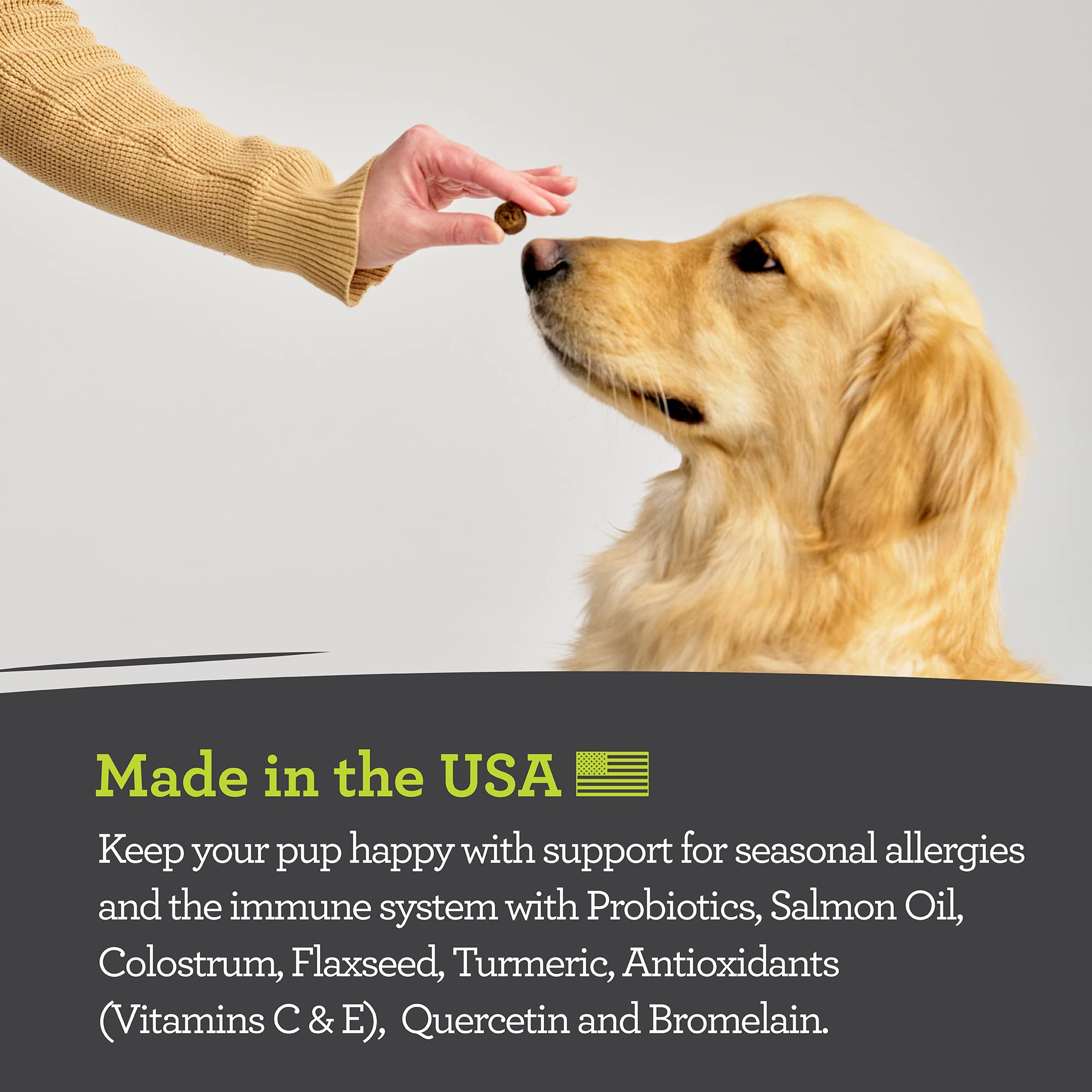 Snapklik.com : Dog Allergy Relief, 33% More 120 Soft Seasonal Allergy ...