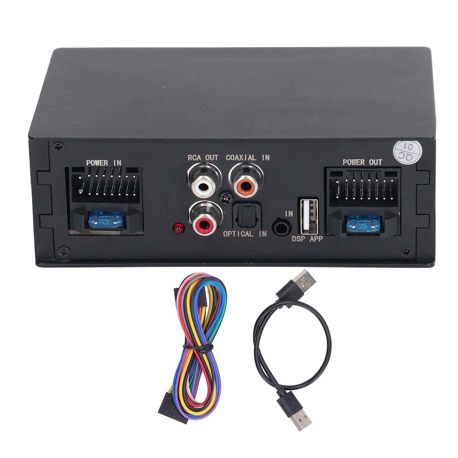 Wzmacniacz dźwięku samochodowego 12 V Niski pobór mocy Doskonała jakość dźwięku Przenośny samochodowy wzmacniacz stereo do samochodowych systemów audio i domowych systemów audio