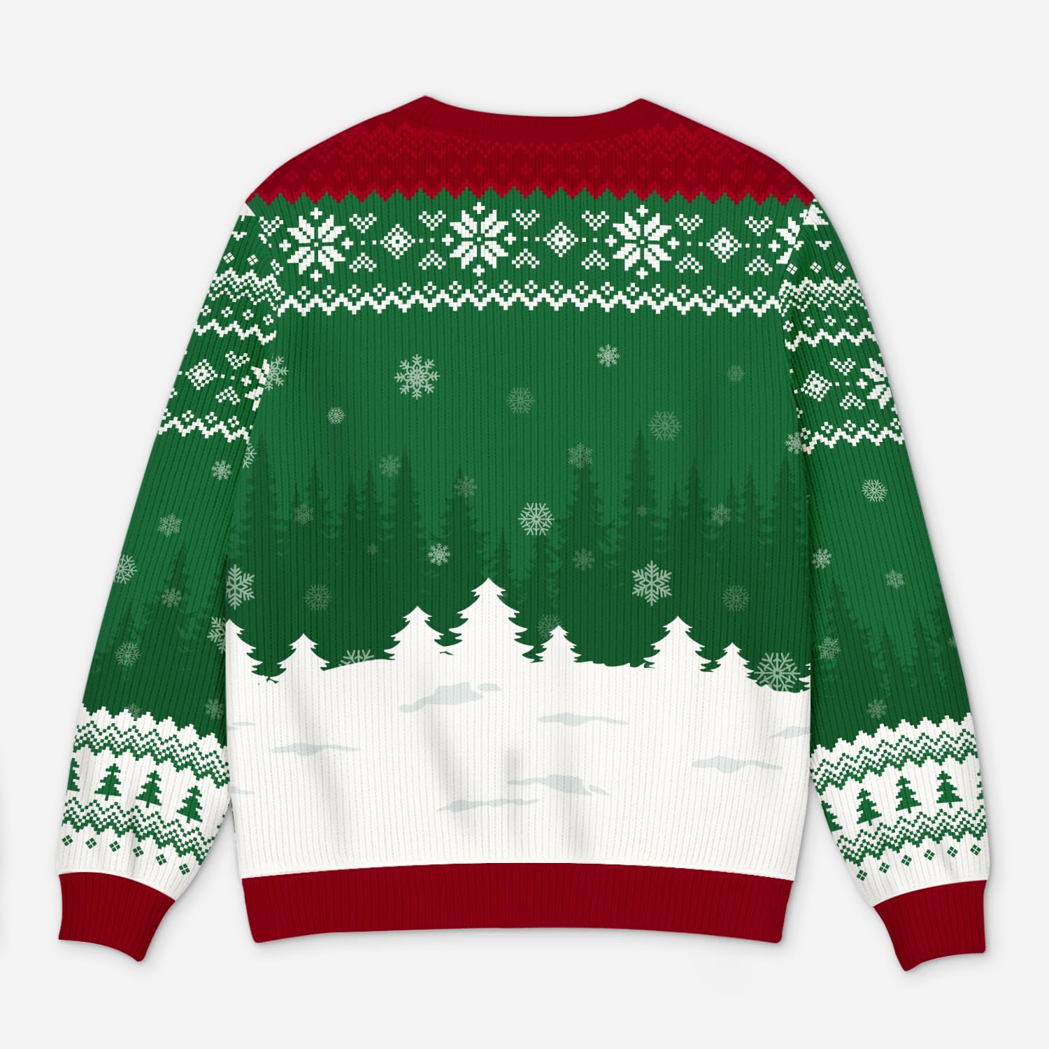 Cadeau Plus Pull Moche Personnalisé Prénom - La Bande à Mamie, Papy Ours - Pull Noel Famille, Pulls Moche de Noel, Pull de Noel Homme, Sweat Personnalisable, Sweats Famille Assorti