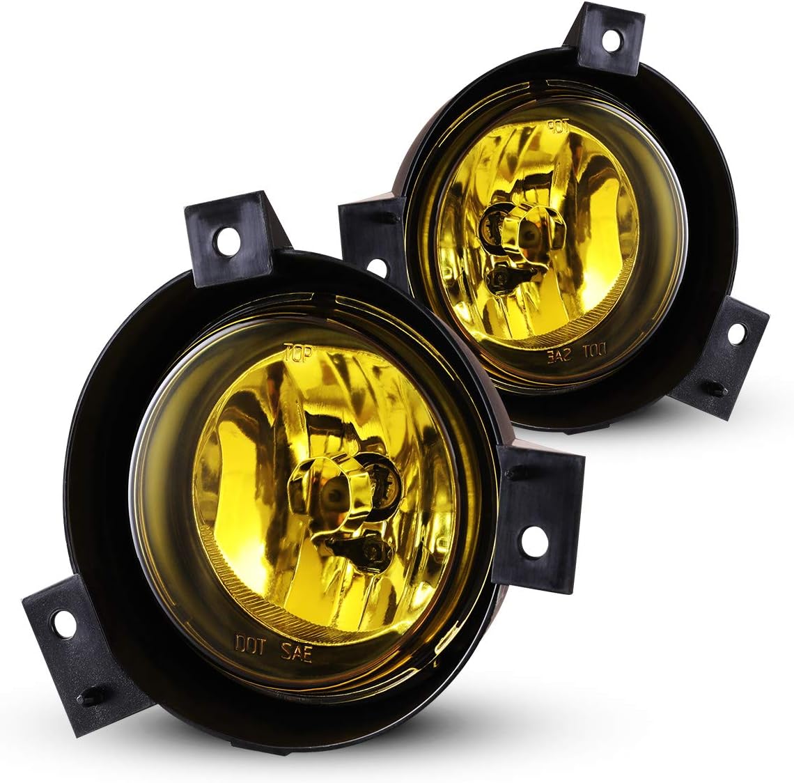 AUTOWIKI Fog Lights for 2001-2003 Ford Ranger 2PCS OEM Replacement Fog Lamps With Yellow Lens