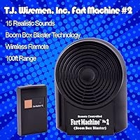 Vista 2 de Juguete de pedos con control remoto con 15 sonidos de pedos más 3 pedos en una bolsa para bromas de pedos y chistes de pedos, divertido regalo