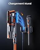 Cordless Vacuum Cleaner 650W 55KPA, 70Mins Battery Cordless Stick Vacuum - 8