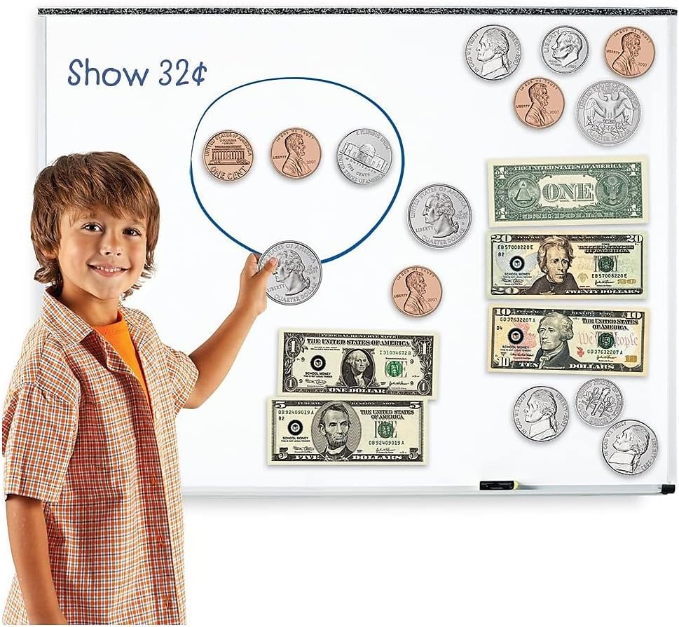 Learning Resources Double-Sided Magnetic Money