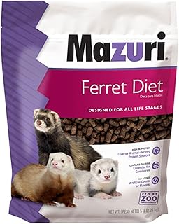 Mazuri | Nutritionally Complete Food for Ferrets| 5 Pound (5 lb.) Bag