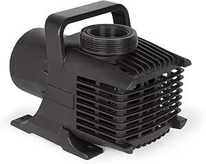 Atlantic Water Gardens Pond &amp; Waterfall Pump, Energy Efficient &amp; High Flow Rates, 9000 GPH