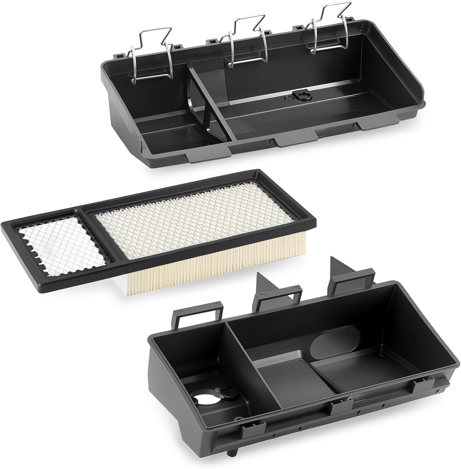 Air Filter Kit & Housing Cover Cap W/Clips For EZGO 295cc Golf Cart Engine 1994-2005 72178-G01