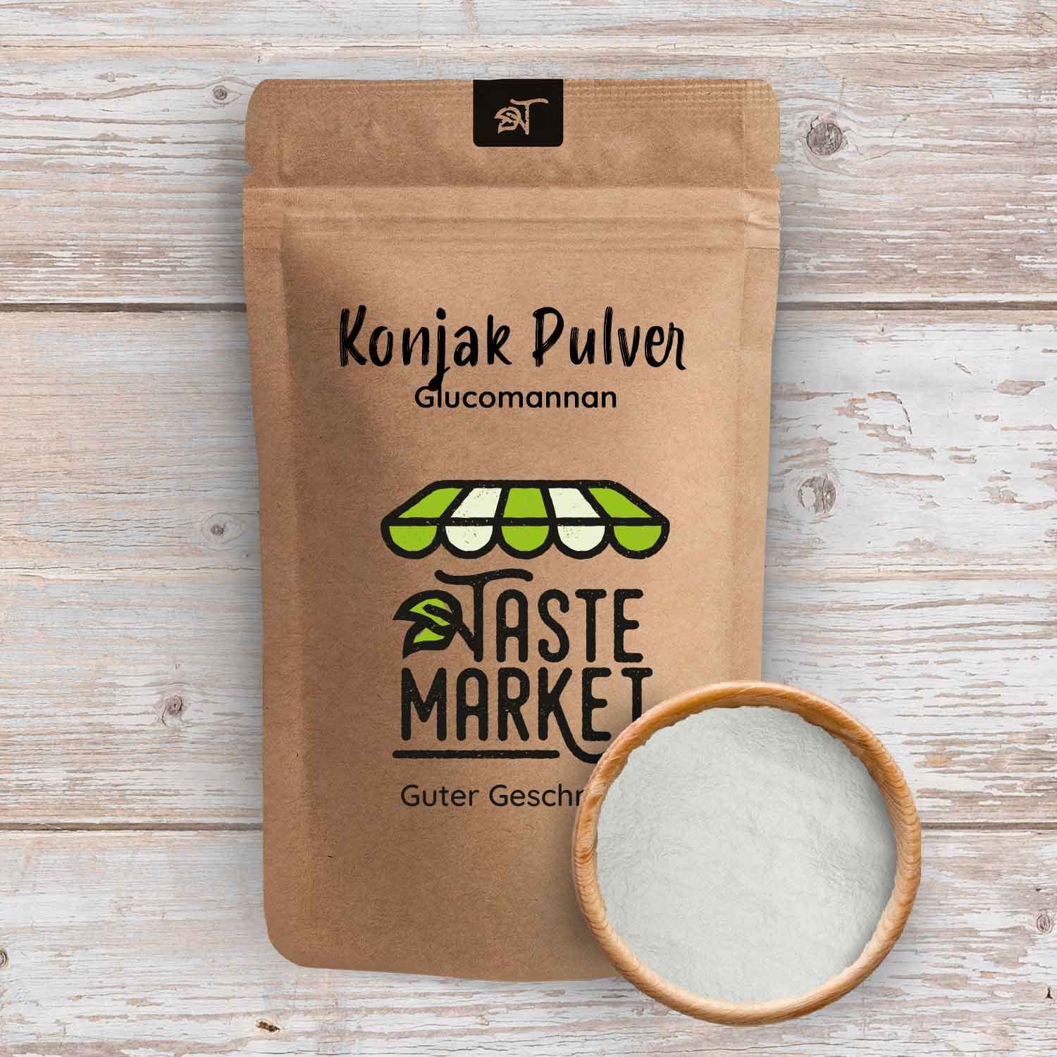 1 kg Konjak Pulver | Glucomannan | natürliches Pulver | vegan | Low Carb