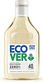 ECOVER(エコベール) エコベール ゼロ 洗濯洗剤 本体 (無香料・無着色) 1430ml 濃縮 液体洗剤 肌に優しい 海外 赤ちゃん デリケート laundry 日用品 ベビー