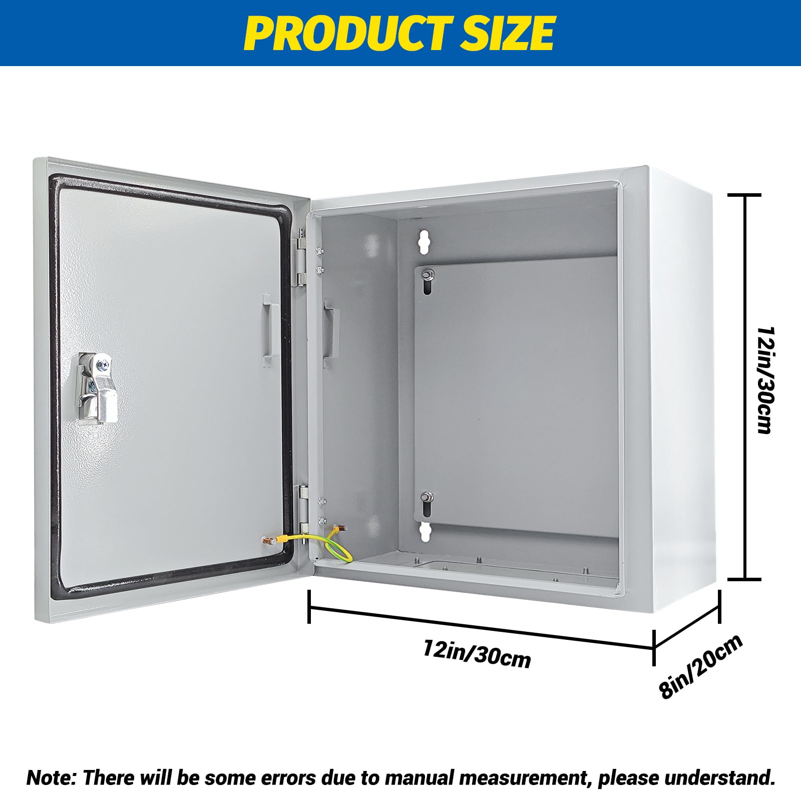 Steel Electrical Junction Box - Waterproof & Secure -7